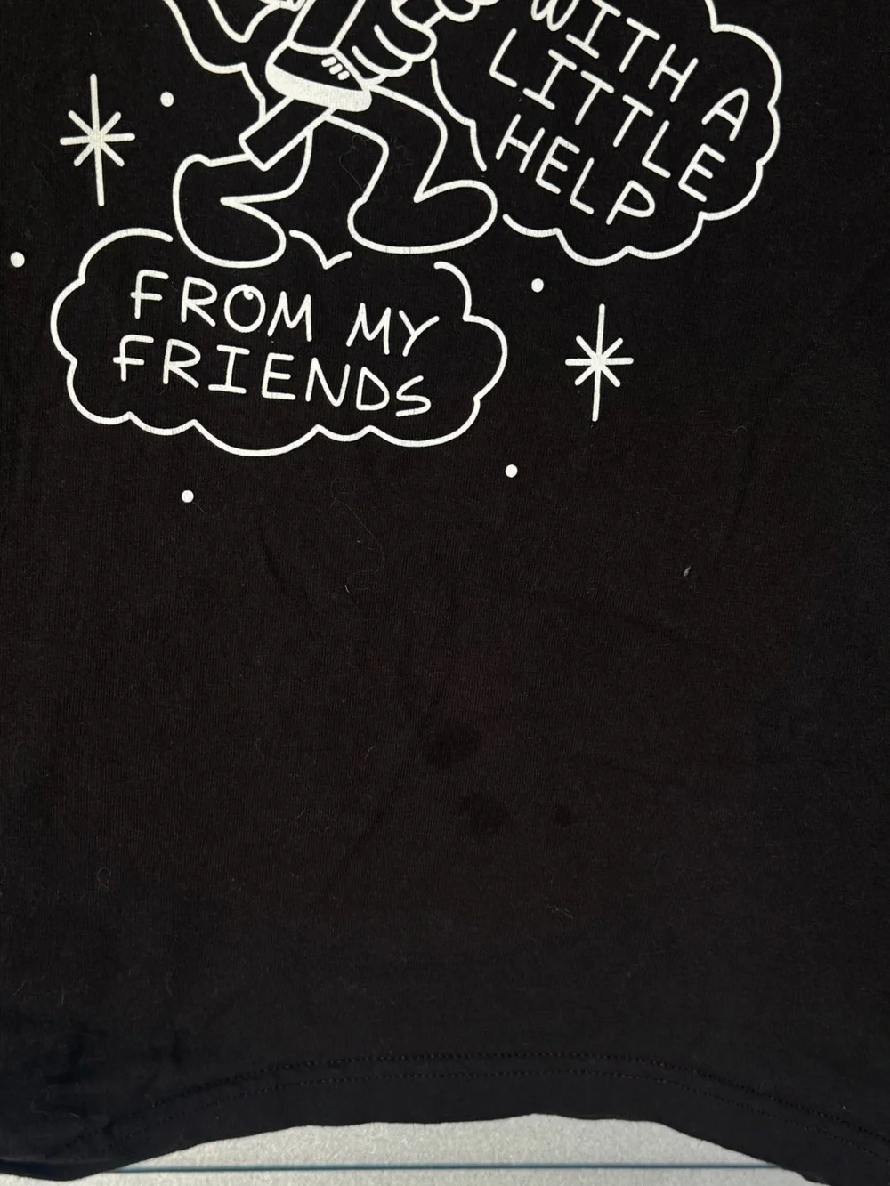 Night Crimes I Get High The Simpsons Bart Black Graphic Tee Men’s M